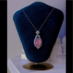 COPY - Natural  Rose Quartz Necklace